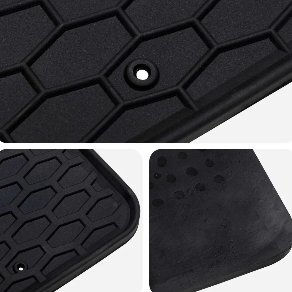 vidaXL Autobodemmat 4 st geschikt voor Toyota AYGO X 2022- Rubber