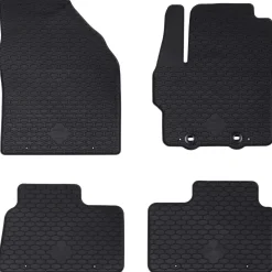 vidaXL Autobodemmat 4 st geschikt voor Toyota AYGO X 2022- Rubber