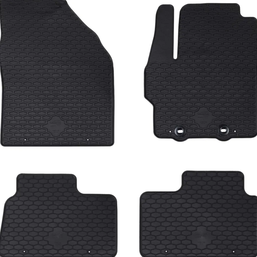 vidaXL Autobodemmat 4 st geschikt voor Toyota AYGO X 2022- Rubber