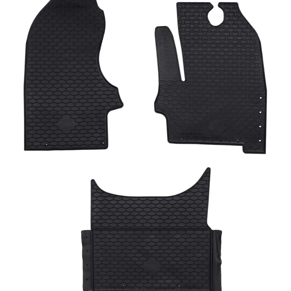 vidaXL Autobodemmat 3 st Geschikt voor Iveco DAILY 2014- Rubber