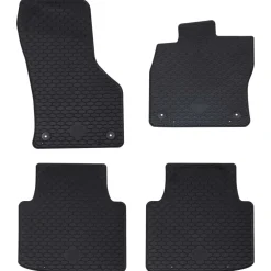 vidaXL Autobodemmat 4 st geschikt voor T-ROC Cabrio 2019- Rubber