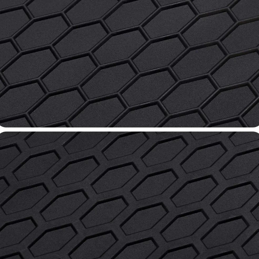 vidaXL Autobodemmat 4 st geschikt voor T-ROC Cabrio 2019- Rubber