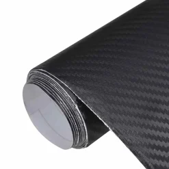 vidaXL Autofolie 3D 100x150 cm zwart