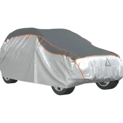 vidaXL Autohoes voor SUV hagelbescherming M zilverkleurig en grijs