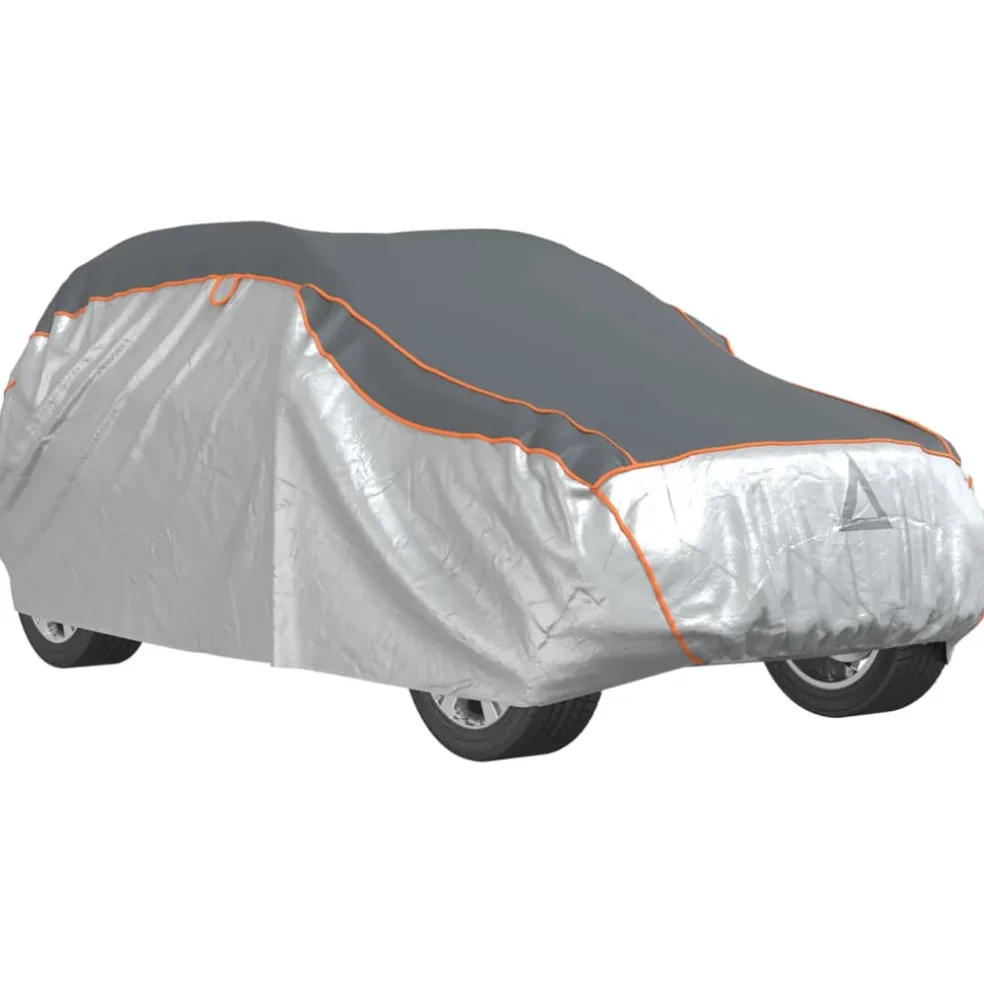 vidaXL Autohoes voor SUV hagelbescherming M zilverkleurig en grijs