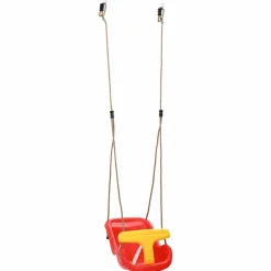 vidaXL Babyschommel 2 st Rood 36 x 43 x 42 cm Kunststof