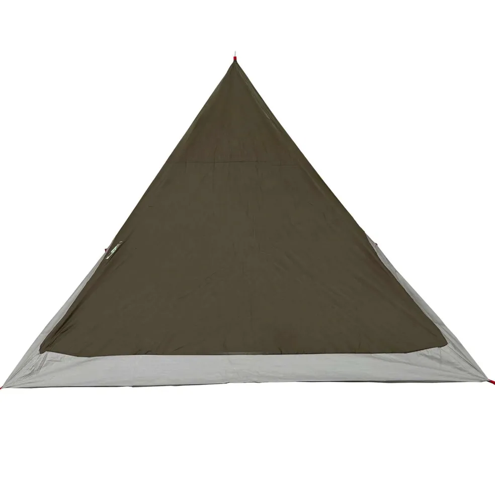 vidaXL Backpacking Tent 4-persoons Bruin en Grijs