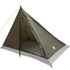 vidaXL Backpacking Tent 4-persoons Bruin en Grijs