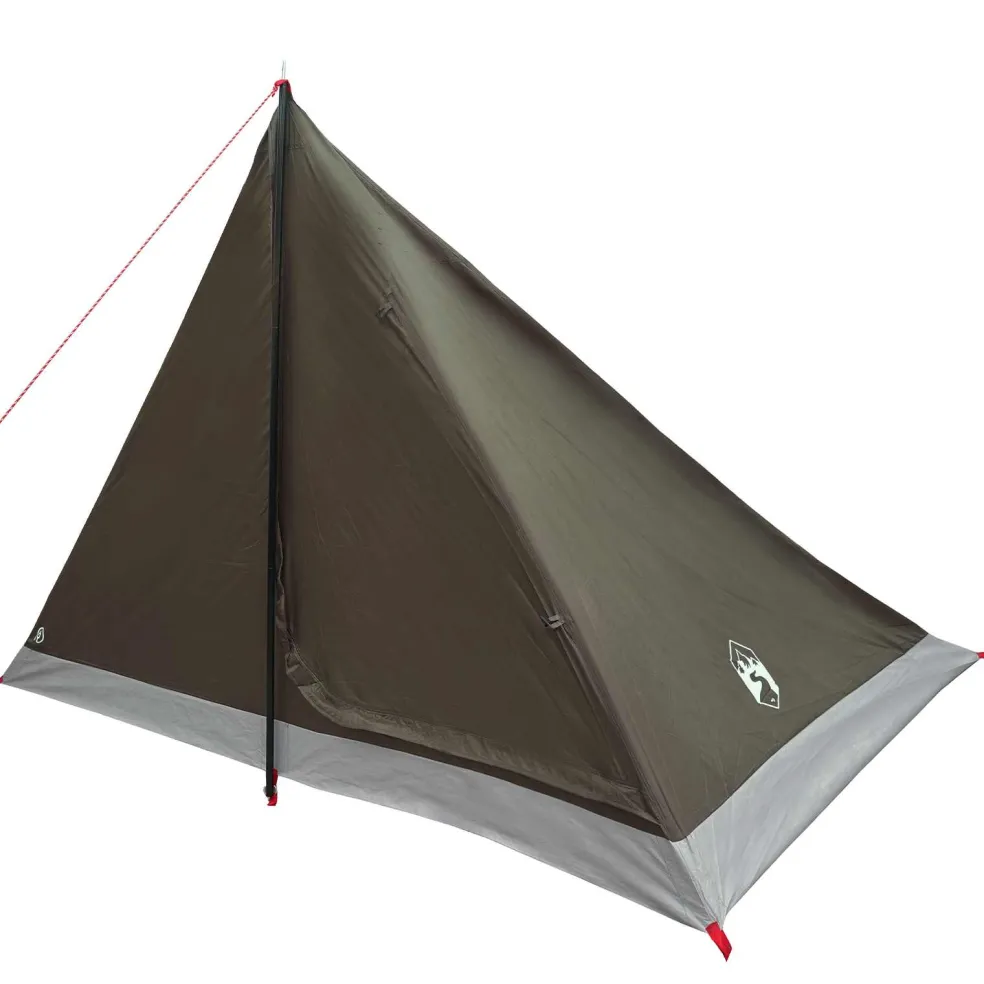 vidaXL Backpacking Tent 4-persoons Bruin en Grijs