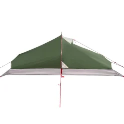 vidaXL Backpacking Tent 2-persoons Groen 185T Polyester met PU Coating