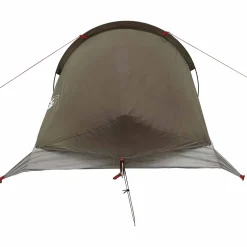 vidaXL Backpacking Tent 2-persoons Bruin en Grijs