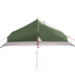 vidaXL Backpacking Tent 4-persoons Groen 185T Polyester met PU Coating