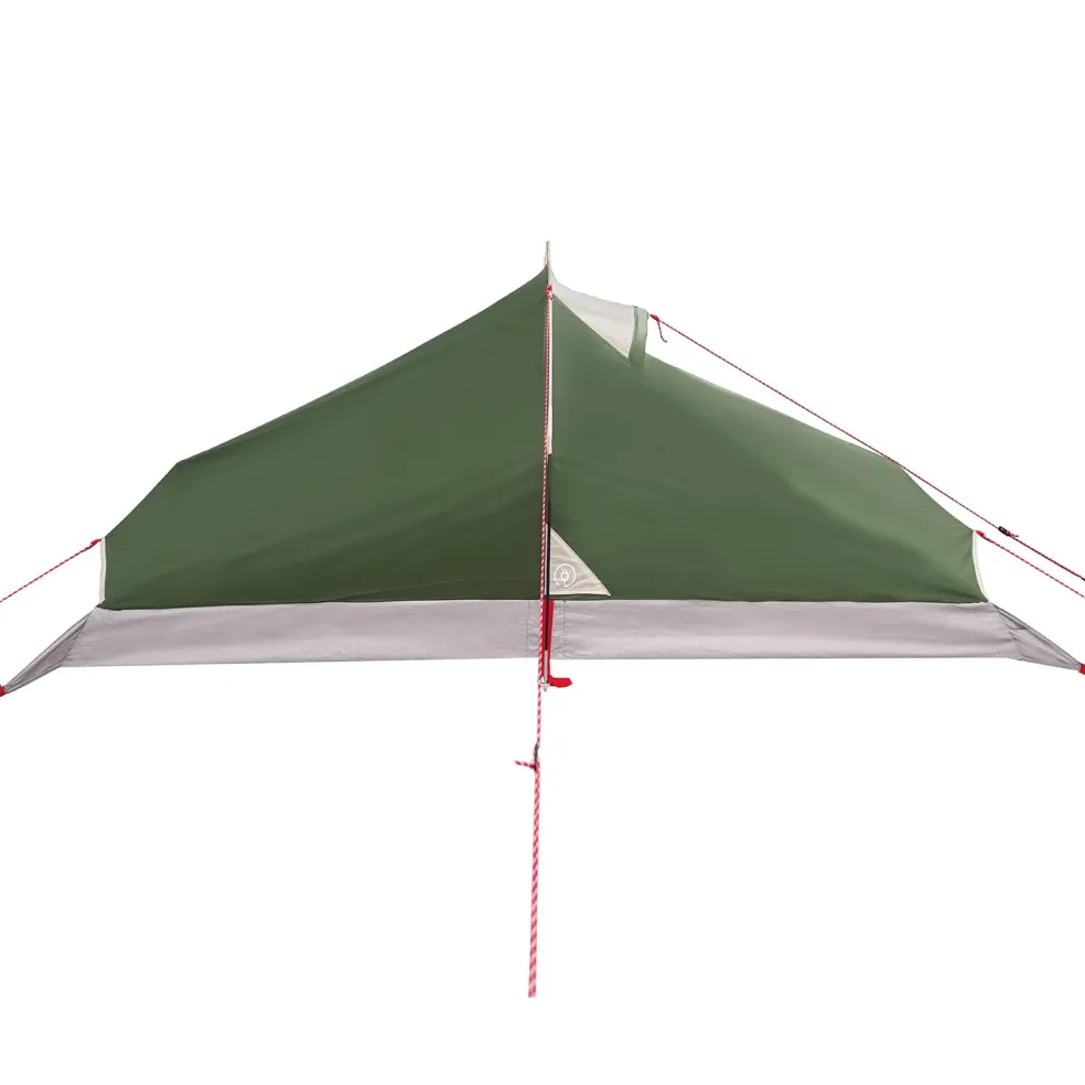 vidaXL Backpacking Tent 4-persoons Groen 185T Polyester met PU Coating