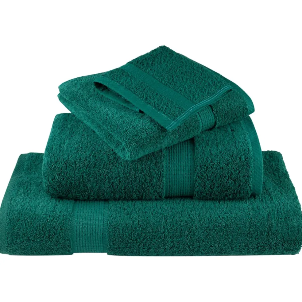 vidaXL Badhanddoeken SOLUND 10 st 600 g/m² 100x150 cm