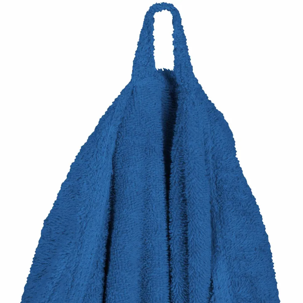 vidaXL Badjas KINN Blauw S Katoen