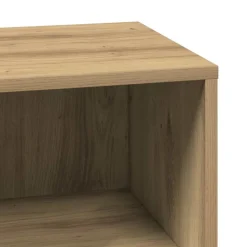 vidaXL Badkamer Kast Artisan Eiken 80 x 33 x 60 cm Bewerkt hout