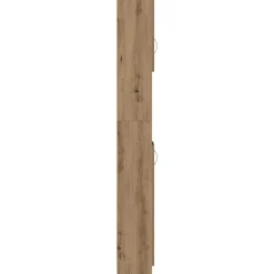 vidaXL Badkamerkast Artisan Eiken 32x25,5x190 cm Bewerkt Hout