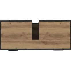 vidaXL Badkamerkast Artisan Eiken 80 x 33 x 60 cm Bewerkt hout