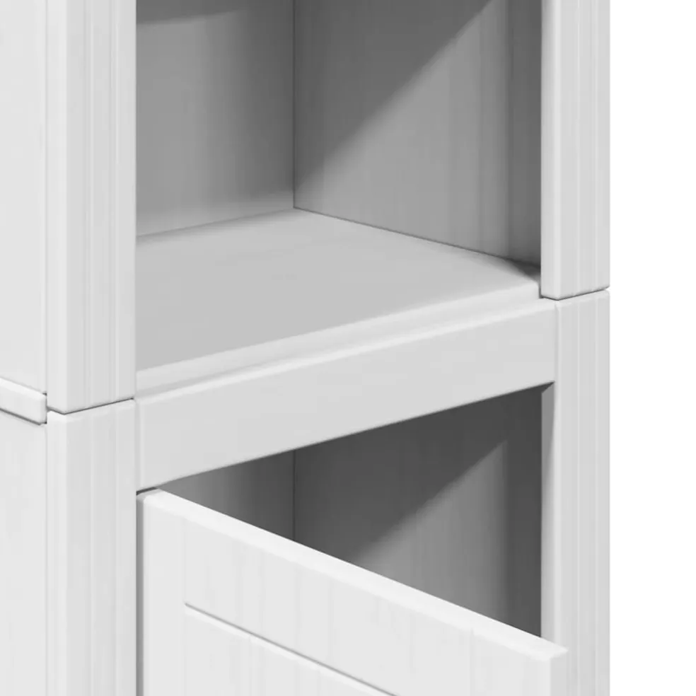 vidaXL Badkamerkast BODO 44x30x160 cm wit