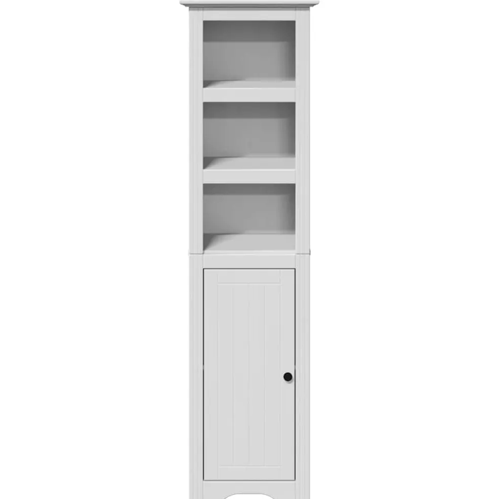 vidaXL Badkamerkast BODO 44x30x160 cm wit
