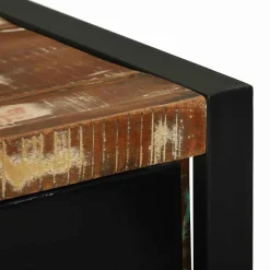 vidaXL Badkamerkast Bruin 40 x 35 x 90 cm Massief Gerecycled Hout