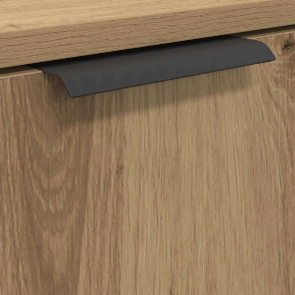 vidaXL Badkamerkastenset 3 st Artisan Eiken Bewerkt hout