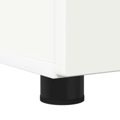 vidaXL Badkamer Kast Hoogglans wit 30 x 35 x 80 cm