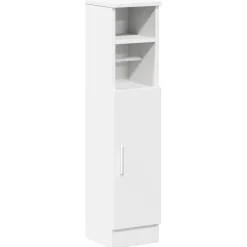 vidaXL Badkamerkast met rolhouder 20,5x22x72 cm sonoma eikenkleurig