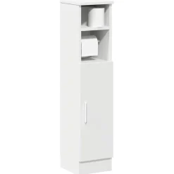 vidaXL Badkamerkast met rolhouder 20,5x22x72 cm sonoma eikenkleurig
