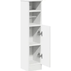 vidaXL Badkamerkast met rolhouder 20,5x22x72 cm sonoma eikenkleurig