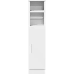 vidaXL Badkamerkast met rolhouder 20,5x22x72 cm sonoma eikenkleurig
