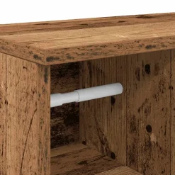 vidaXL Badkamerkast met rolhouder 20,5x22x90 cm sonoma eikenkleurig