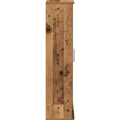 vidaXL Badkamerkast met rolhouder 20,5x22x90 cm sonoma eikenkleurig