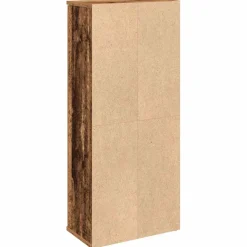 vidaXL Badkamerkast met rolhouder 20,5x22x90 cm sonoma eikenkleurig