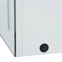 vidaXL Badkamerkast met spiegel en LED 50x13x70 cm