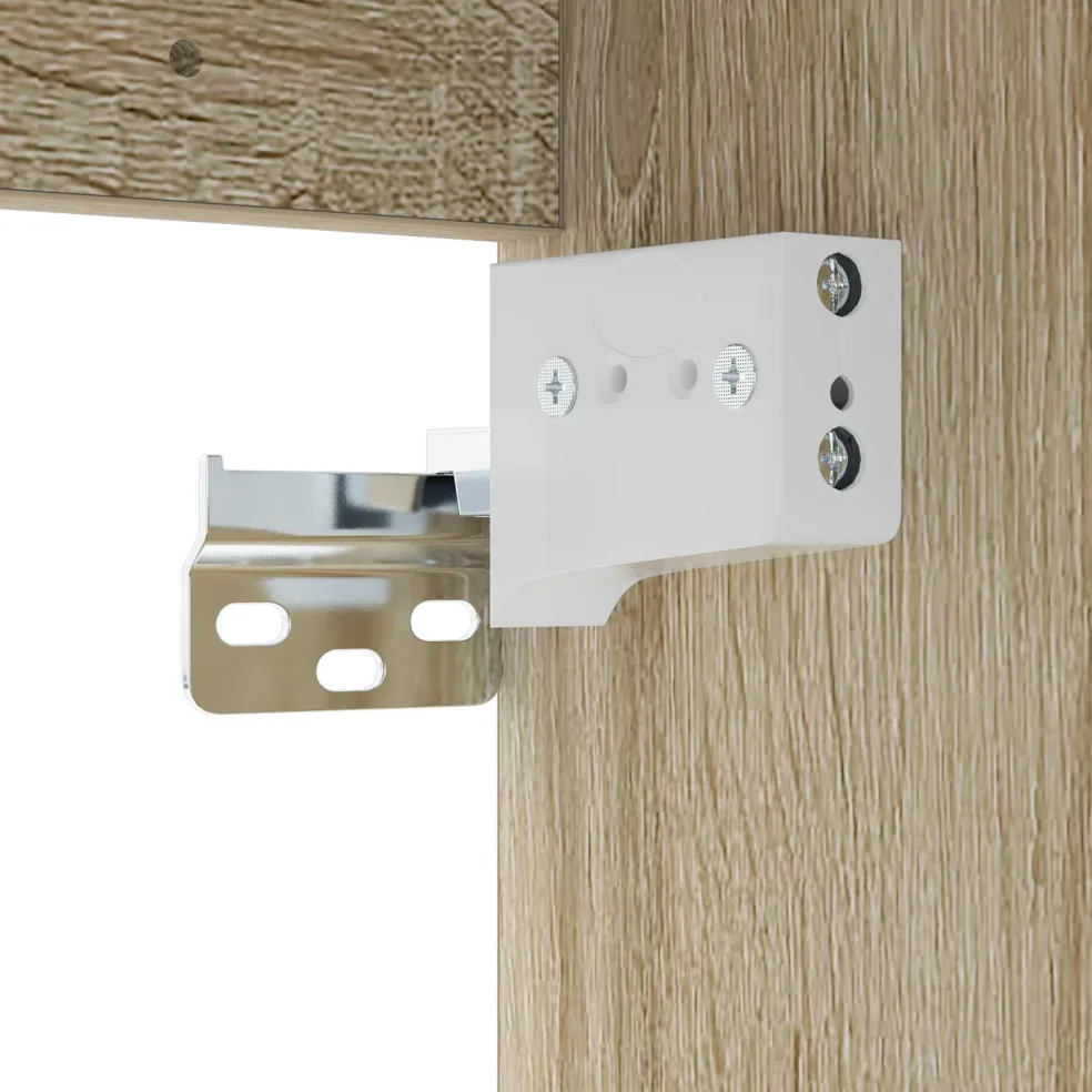 vidaXL Badkamerkast Sonoma Eiken 30 x 35 x 50 cm Bewerkt hout