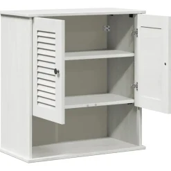 vidaXL Badkamerkast VIGO Wit en Antiek Wit 67,5 x 34 x 71,5 cm