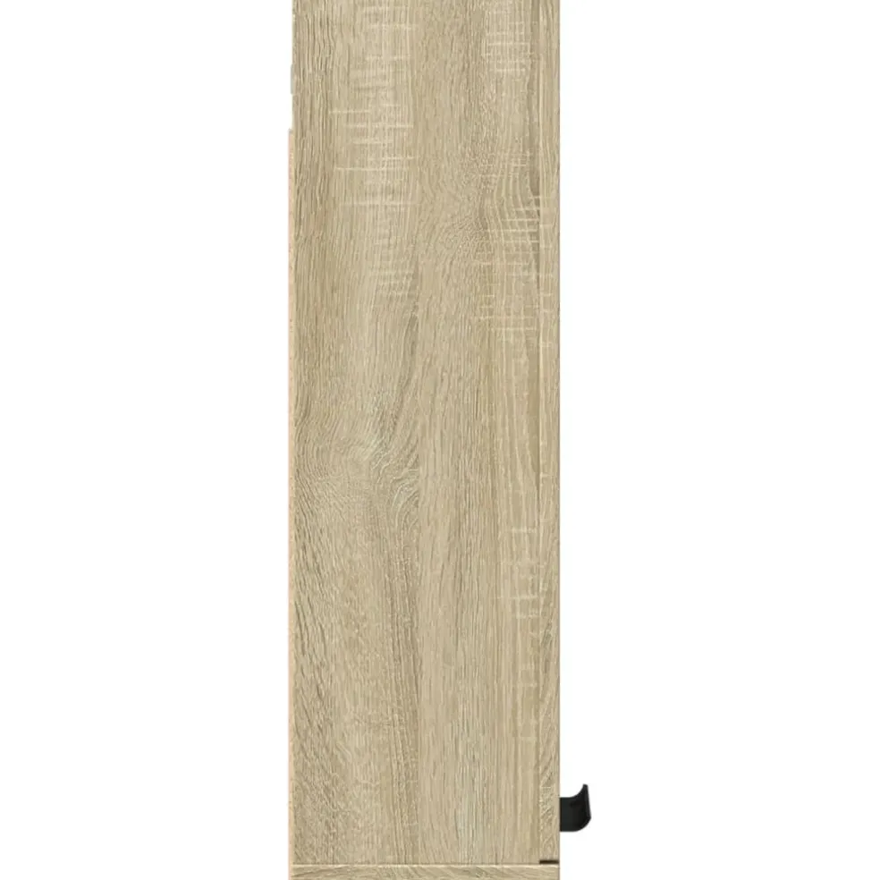 vidaXL Badkamerkast wandgemonteerd 32x20x67 cm sonoma eikenkleurig