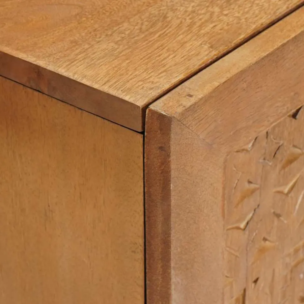 vidaXL Badkamerkast Wandgemonteerd Licht Bruin 62 x 33 x 58 cm