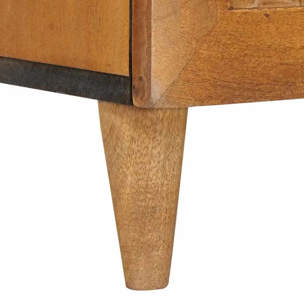 vidaXL Badkamerkast Wandgemonteerd Licht Bruin 62 x 33 x 58 cm