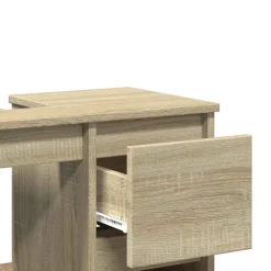 vidaXL Badkamerkast 65x33x60 cm bewerkt hout sonoma eikenkleurig