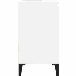 vidaXL Badkamerkast 65x33x60 cm bewerkt hout wit