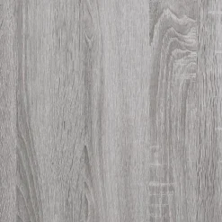 vidaXL Badkamerkast 30x30x100 cm bewerkt hout grijs sonoma eikenkleur