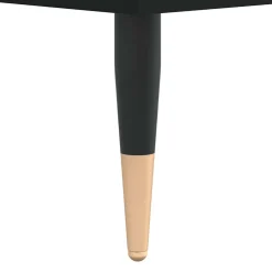 vidaXL Badkamerkast 80x33x60 cm bewerkt hout zwart