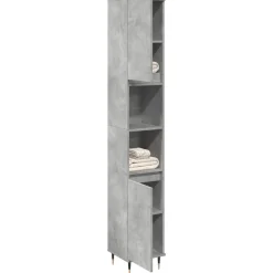 vidaXL Badkamerkast 80x33x60 cm bewerkt hout artisanaal eikenkleurig