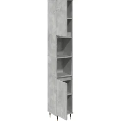 vidaXL Badkamerkast 80x33x60 cm bewerkt hout artisanaal eikenkleurig