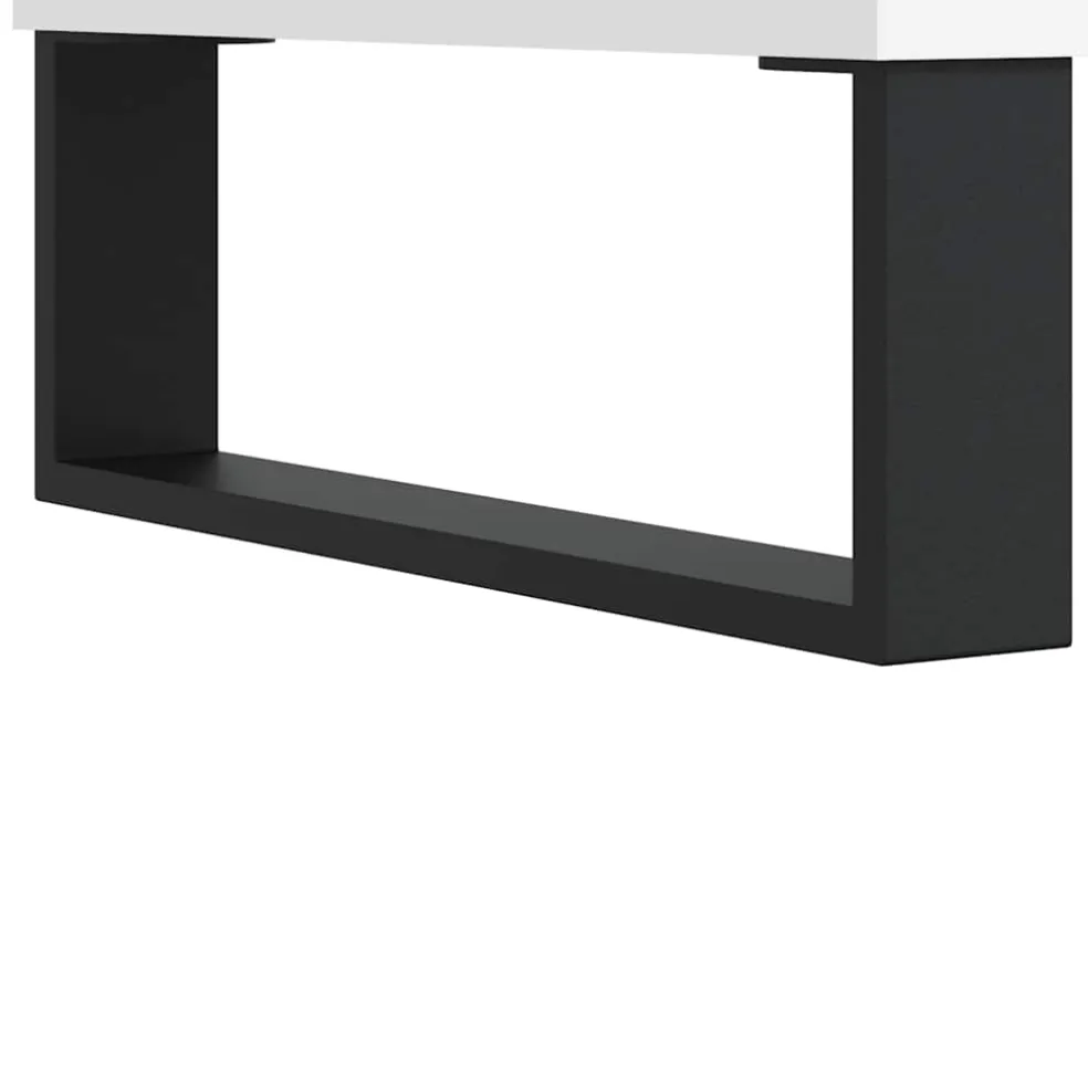 vidaXL Badkamerkast 65x33x60 cm bewerkt hout wit