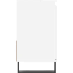 vidaXL Badkamerkast 65x33x60 cm bewerkt hout wit