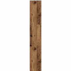 vidaXL Badkamerkast 30x30x183,5 cm bewerkt hout oud houtkleurig