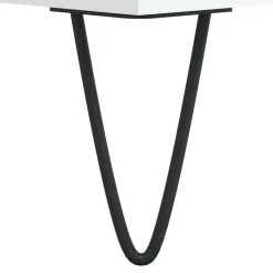 vidaXL Badkamerkast 65x33x60 cm bewerkt hout wit